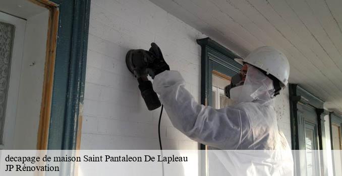 decapage de maison  saint-pantaleon-de-lapleau-19160 JP Rénovation